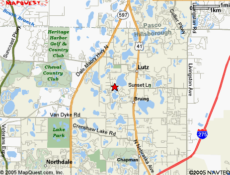 Map of the area our 33548 locksmiths service