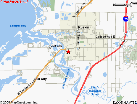 Map of the area our 33570 locksmiths service