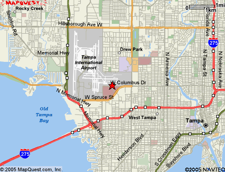 Map of the area our 33664 locksmiths service