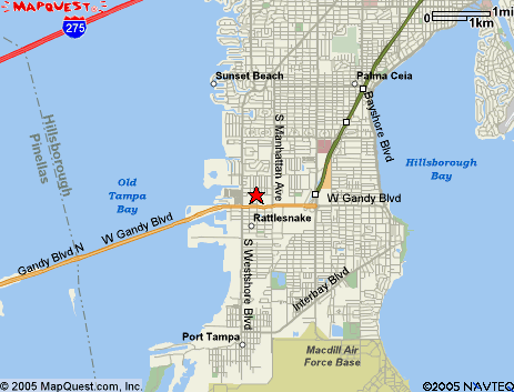 Map of the area our 33681 locksmiths service