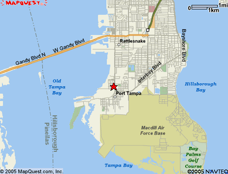 Map of the area our 33686 locksmiths service